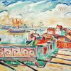 The Port Of Anvers By Othon Friesz Diamond Painting