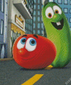 Veggietales Cartoon Diamond Painting