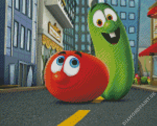 Veggietales Cartoon Diamond Painting