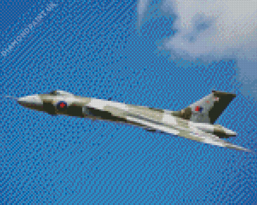 Vulcan Plane Diamond Painting