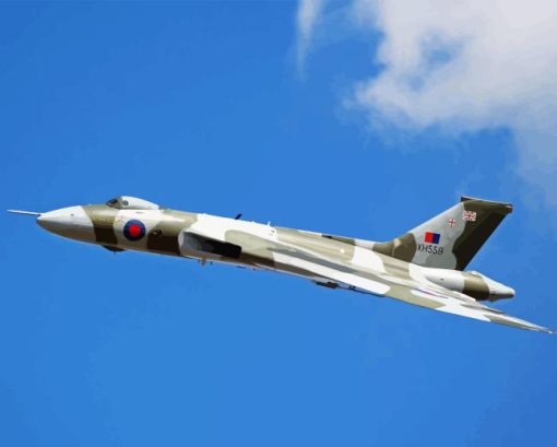 Vulcan Plane Diamond Painting