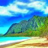 Waimanalo Beach Art Diamond Painting