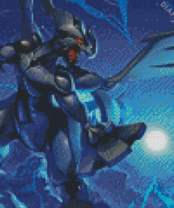 Zekrom Diamond Painting