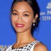 Zoe Saldana Smiling Diamond Painting