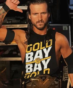 Adam Cole American Wrestler Diamond Painting