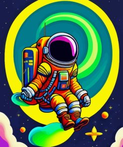 Aesthetic Astronaut Art Diamond Painting