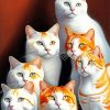 Aesthetic Cats Diamond Painting