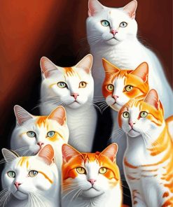 Aesthetic Cats Diamond Painting