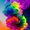 Aesthetic Colorful Smoke Diamond Painting