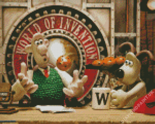 Aesthetic Gromit Diamond Painting