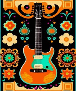 Aesthetic Guitar Diamond Painting