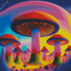 Aesthetic Psychedelic Mushrooms Diamond Painting