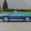 Blue 67 Stingray Diamond Painting