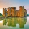 Bodiam Castle East Sussex Diamond Painting