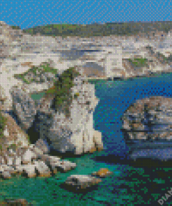 Bonifacio Sea Diamond Painting