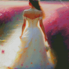 Bride In White Dress Diamond Painting