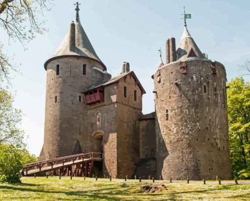 Castell Coch Diamond Painting