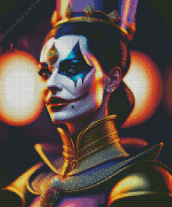 Clown Lady Diamond Painting