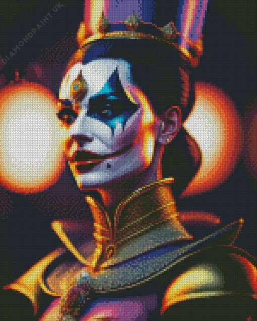 Clown Lady Diamond Painting