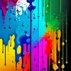 Colorful Splatter Diamond Painting