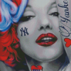 Cool Tattooed Marilyn Monroe Diamond Paintings