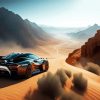 Cool Car In Desert Diamond Painting