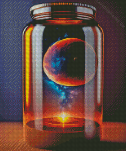 Cool Glass Jar Diamond Painting