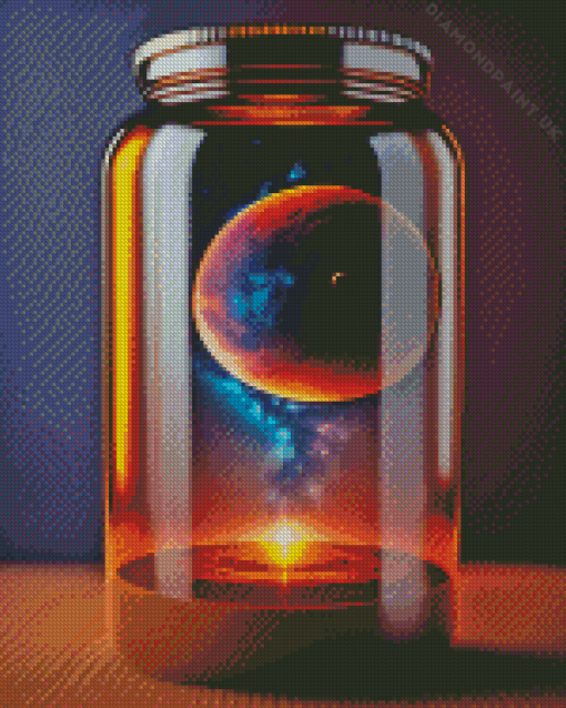 Cool Glass Jar Diamond Painting