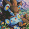 Cute Shinx Diamond Painting