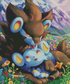 Cute Shinx Diamond Painting