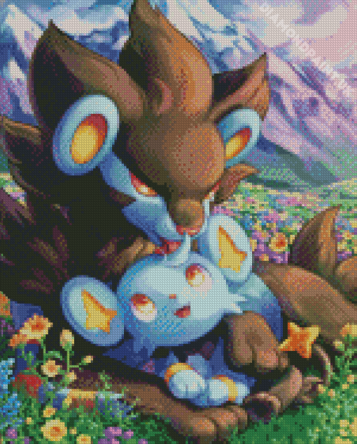 Cute Shinx Diamond Painting