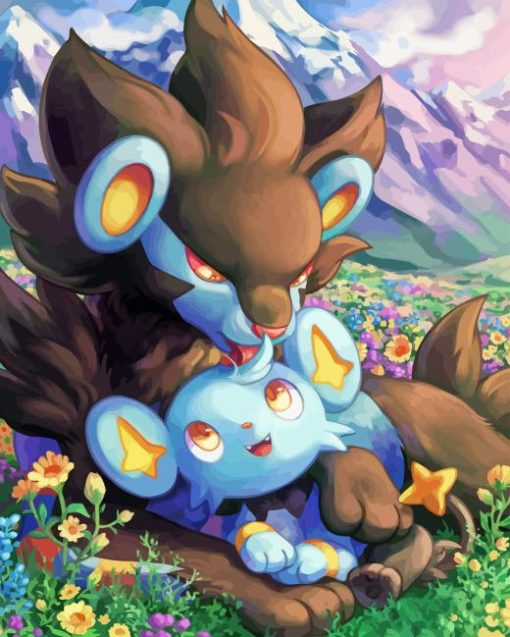 Cute Shinx Diamond Painting