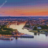 Deutsches Eck Diamond Painting