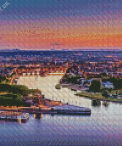 Deutsches Eck Diamond Painting