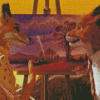 Fantastic Mr Fox Diamond Painting