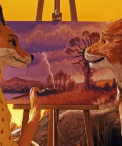 Fantastic Mr Fox Diamond Painting