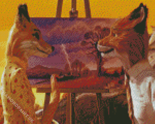 Fantastic Mr Fox Diamond Painting