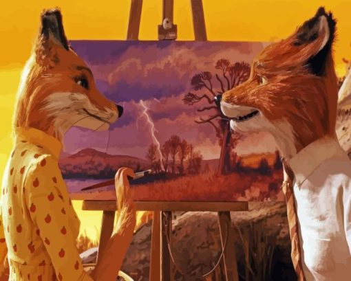 Fantastic Mr Fox Diamond Painting