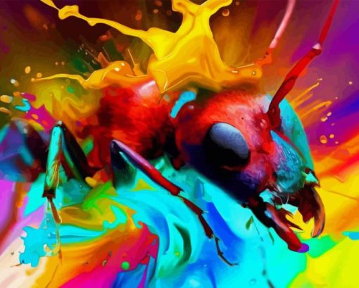 Fire Ant Diamond Painting