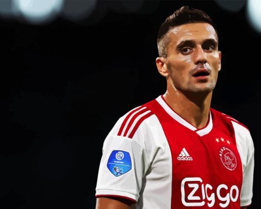 Footballer Dusan Tadic Diamond Painting