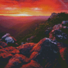 Grampians Park At Sunset Diamond Painting