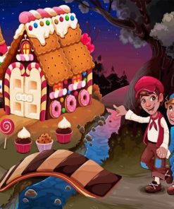 Hansel And Gretel Diamond Painting