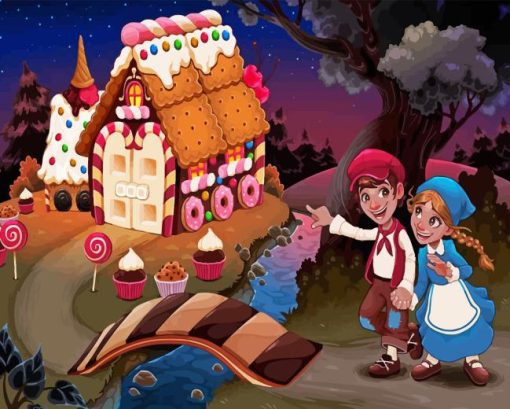 Hansel And Gretel Diamond Painting