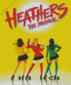 Heathers The Musical Poster Diamond Painting