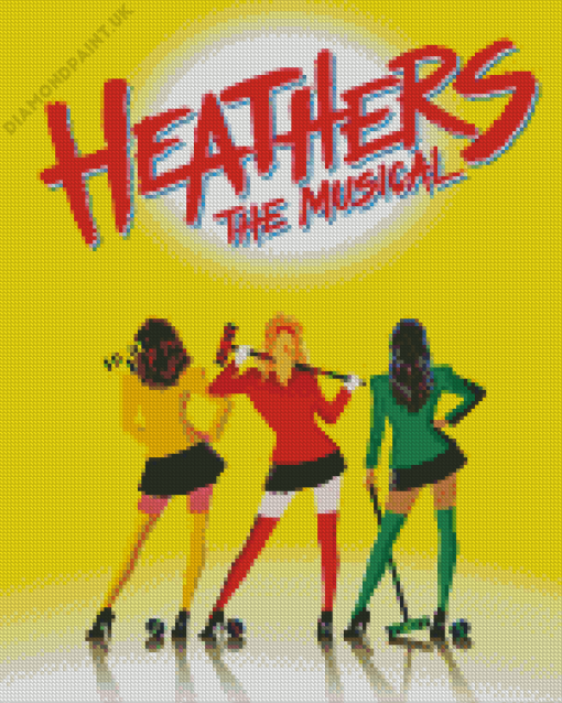 Heathers The Musical Poster Diamond Painting