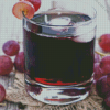 Homemade Grape Juice Diamond Painting