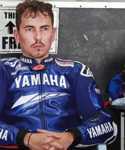 Jorge Lorenzo Racer Diamond Painting