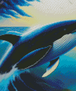 Killer Whale Art Diamond Painting