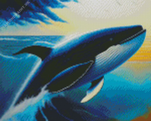 Killer Whale Art Diamond Painting