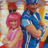 Lazytown Characters Diamond Painting